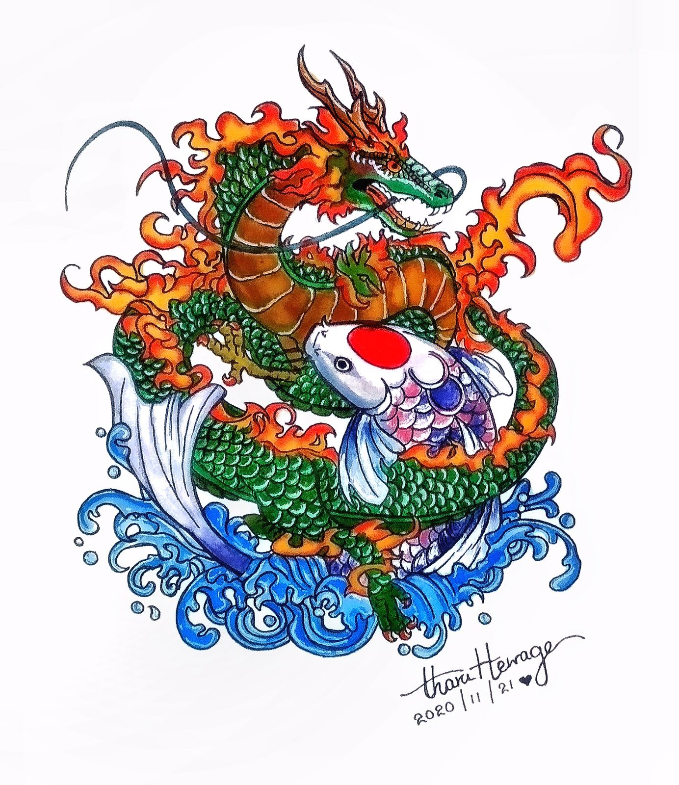 Alcohol Medium Painting